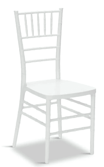 MGP White Bamboo Chairs x10